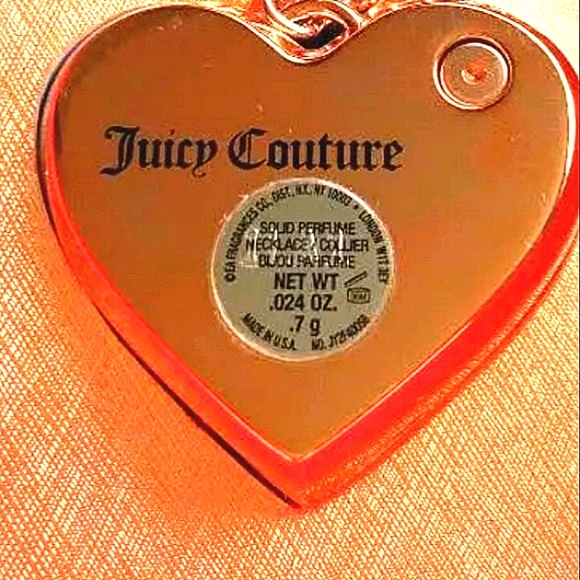 Viva La Juicy Solid Perfume Locket Necklace NWT - Picture 11 of 14